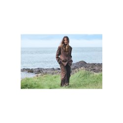 Fava long blazer ICHI, slate black melange