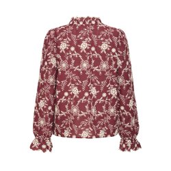 Fulia ls shirt ICHI, zinfandel