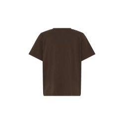 Palmer loose ss t-shirt ICHI, coffee bean