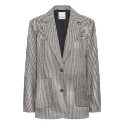 Lubana blazer ICHI, grey check