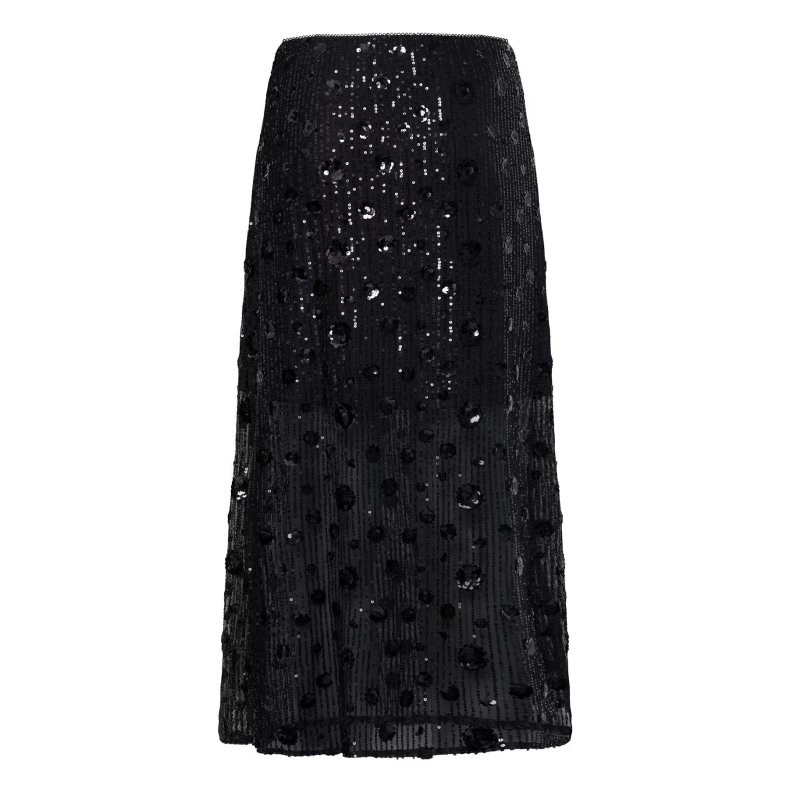 Ihmalima skirt ICHI, black
