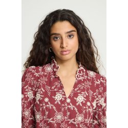 Fulia ls shirt ICHI, zinfandel