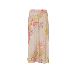 Luna regular skirt Black Colour, poppy rose