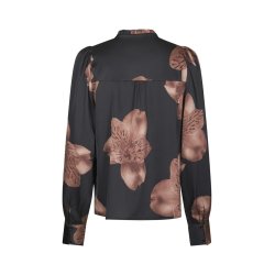 Massima misty orchid blouse Neo Noir, midnight blue