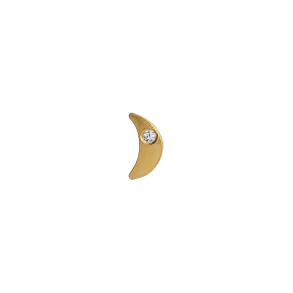 Tout petit bella moon earring Stine A, gold