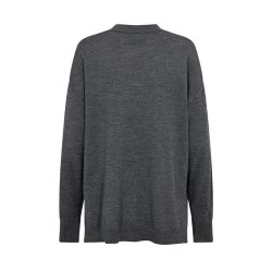 Ismaila 3 pullover Levet Room, dark grey melange