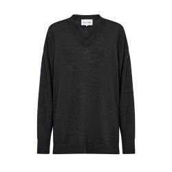 Ismaila 3 pullover Levet Room, deep grey melange
