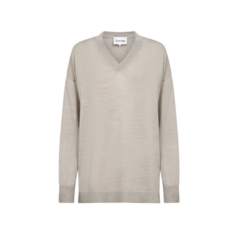 Ismaila 3 pullover Levet Room, dove melange