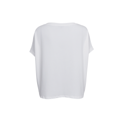 May loose blouse Black Colour, off white