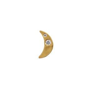 Petit bella moon single earring Stine A, gold