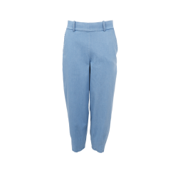 Black Colour Denice denim barrel pant, L.t. denim