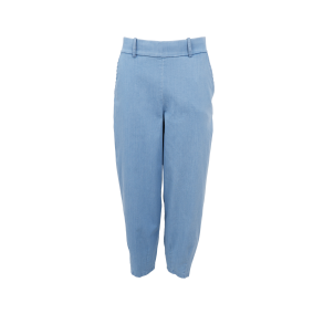 Black Colour Denice denim barrel pant, L.t. denim