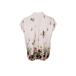 Beatrix ss blouse Black Colour, natural