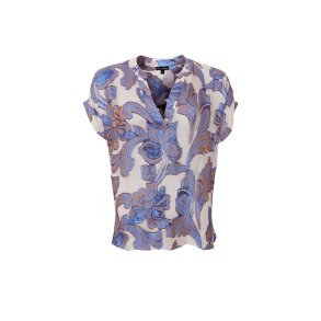 Kenzie ss blouse Black Colour, blue