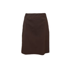 Beate short skirt Black Colour, mocca