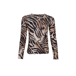 Bcalba ls tee Black Colour, zebra