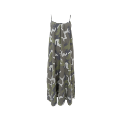 Minna stropkjole Black Colour, camouflage