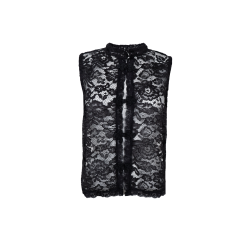 Rosa napoleon top Black Colour, black