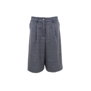 Bcluciano pleated jorts Black Colour, dk.grey