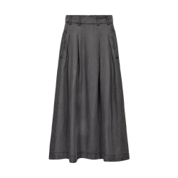Anya denim pleat skirt Co'Couture, mid grey