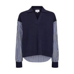 Numarsy pullover Nmph, dark sapphire