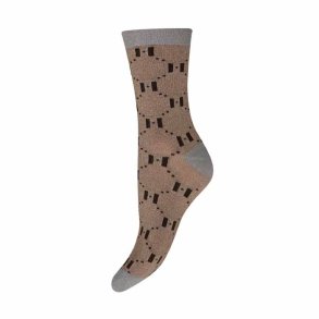 Sock w/ lurex Hype the Detail