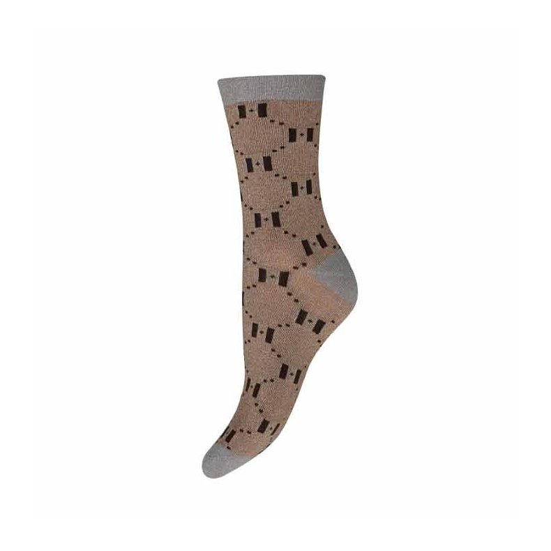 Sock w/ lurex Hype the Detail