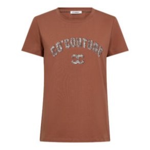 Cocouture logo tee Co'Couture, chocolate