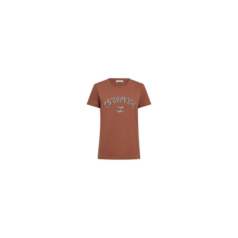 Cocouture logo tee Co'Couture, chocolate