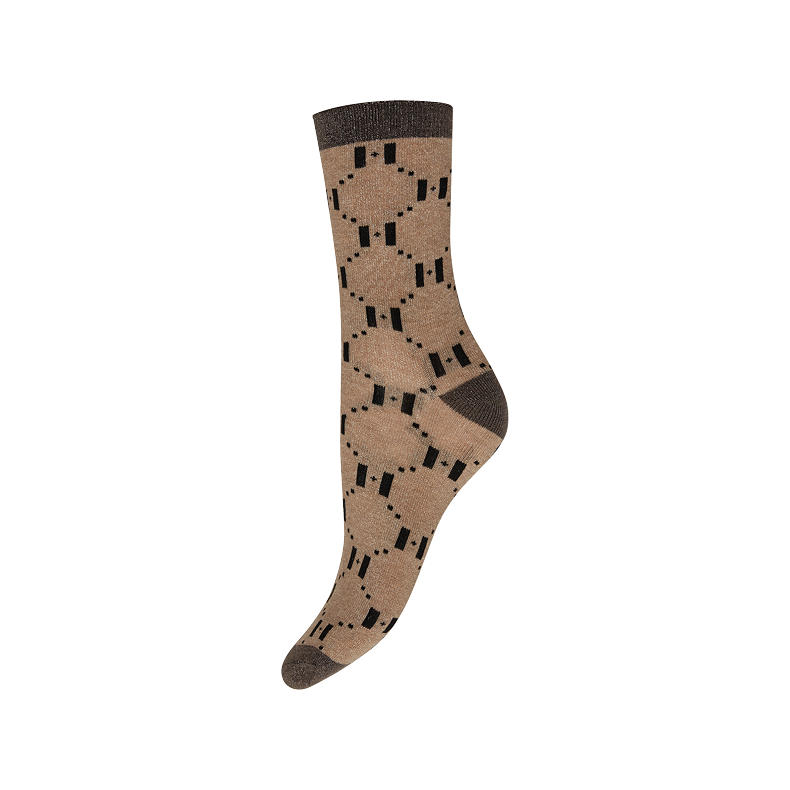 Sock w/lurex Hype the Detail