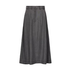 Anya denim pleat skirt Co'Couture, mid grey