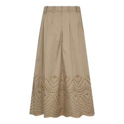 Poppy pleat scallop skirt Co'Couture, mushroom