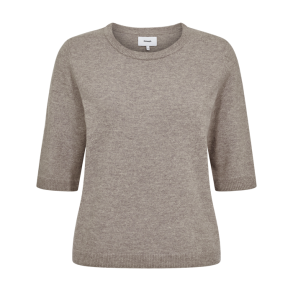 Nukally ss pullover Nmph, taupe gray