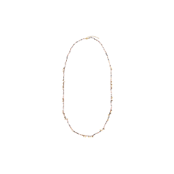 Celestine necklace Black Colour, coffee mix