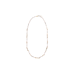 Celestine necklace Black Colour, coffee mix