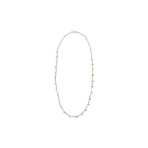 Marrtine necklace Black Colour, blue mix