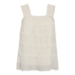 Jerry smock strap top Co'Couture, off white
