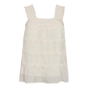 Jerry smock strap top Co'Couture, off white