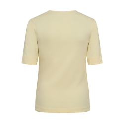 Granny ss tee Co'Couture, pale yellow