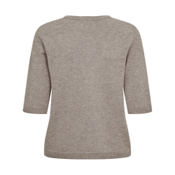 Nukally ss pullover Nmph, taupe gray