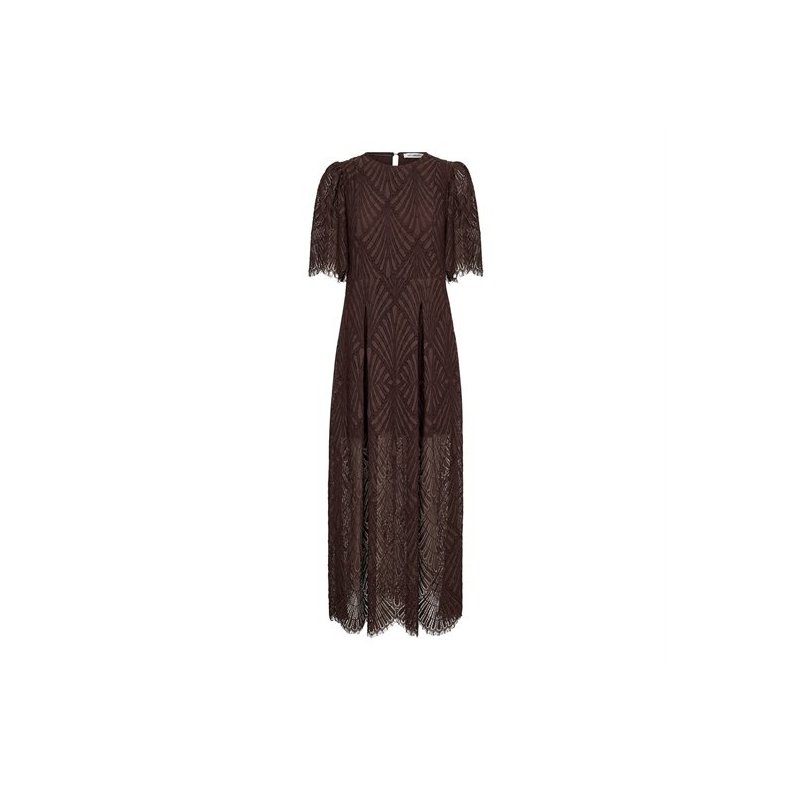 Leti lace maxi dress Co'Couture, dark brown