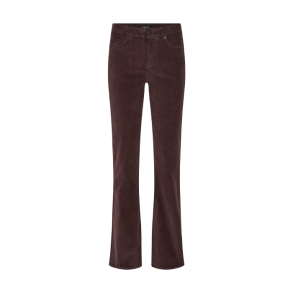 Tara flare jeans baby cord IVY, espresso brown