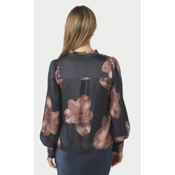 Massima misty orchid blouse Neo Noir, midnight blue