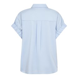 Poppy elastic cuff ss shirt Co'Couture, pale blue