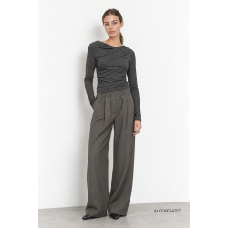 Unity 2 pants Levet� Room, dark grey melange