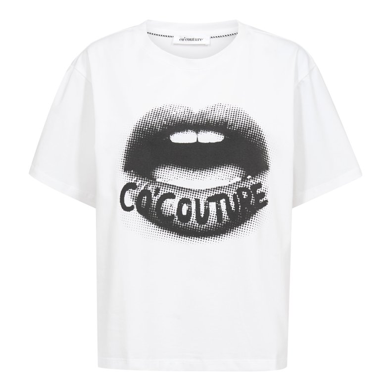Lip coco box tee Co'Couture, white