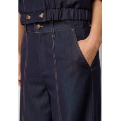 Terry barrel pant Co'Couture, navy denim