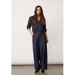Terry barrel pant Co'Couture, navy denim
