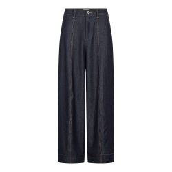 Terry barrel pant Co'Couture, navy denim