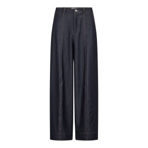 Terry barrel pant Co'Couture, navy denim